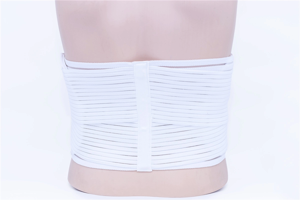 Suporte de cintura de fio de malha para suspensórios lombares material elástico de alta qualidade boa permeabilidade ao ar