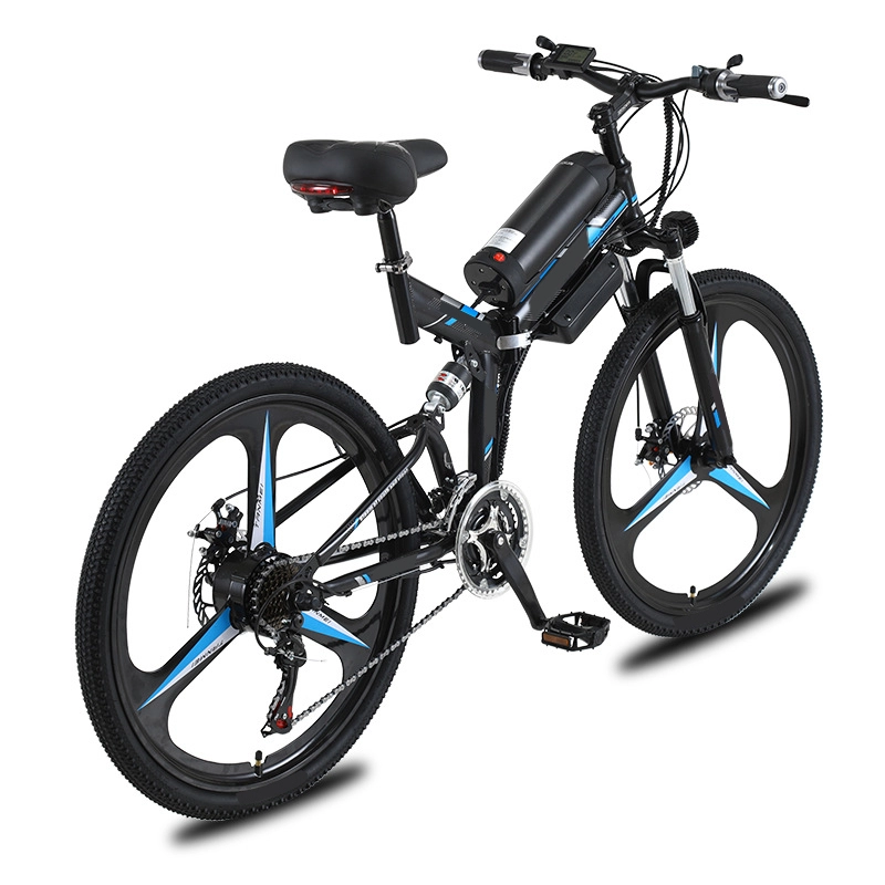 Bicicleta elétrica dobrável para adultos 350 w 26 polegadas dobrável ebike e-bike elétrica