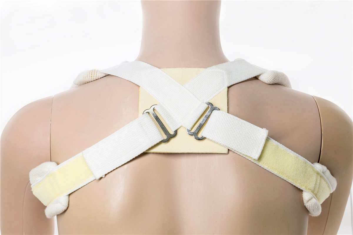 Cinta de fratura de clavícula ou cintas corretoras de postura figura 8 para clavícula de pescoço quebrado