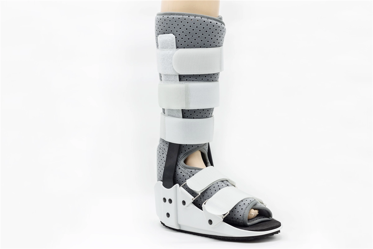 Suspensórios respiráveis ​​para botas de fratura Tall Walker com suportes de alumínio e espuma de malha de ar