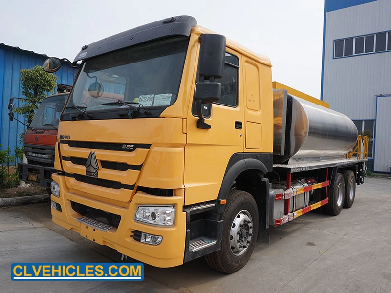 Caminhão Distribuidor Inteligente de Asfalto de 15 toneladas HOWO
