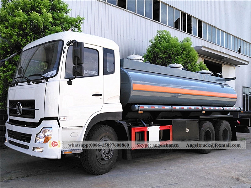 Caminhão-tanque de ácido clorídrico/líquido químico 12 cbm Dongfeng