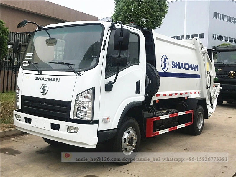 Caminhão compactador de lixo Shacman 6CBM