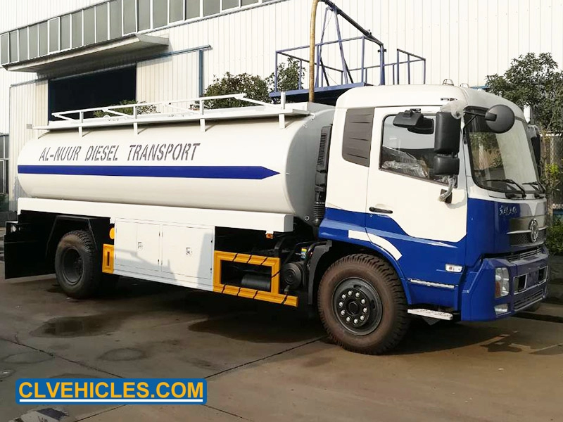 Dongfeng KINGRUN caminhão de reabastecimento de 15000 litros