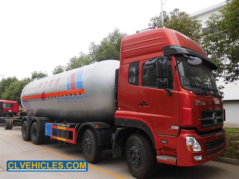 Dongfeng kingland 35000 litros caminhão de entrega de propano
