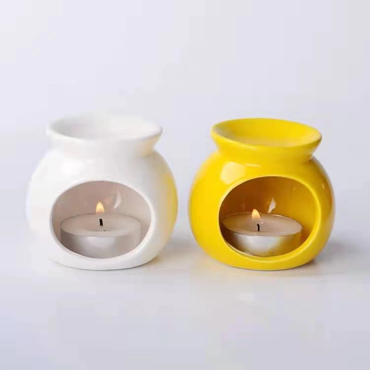 Queimador de cera de vela de óleo essencial de aroma artesanal para decoração