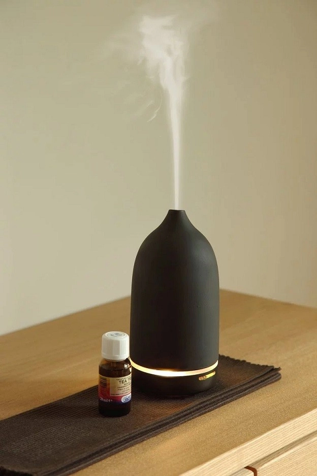 Difusor de óleo essencial ultra-sônico eletrônico de cerâmica para aromaterapia