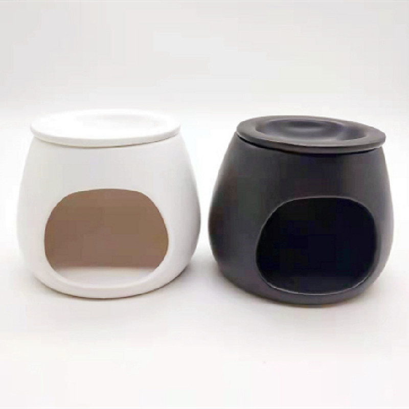 Ceramic wax burner