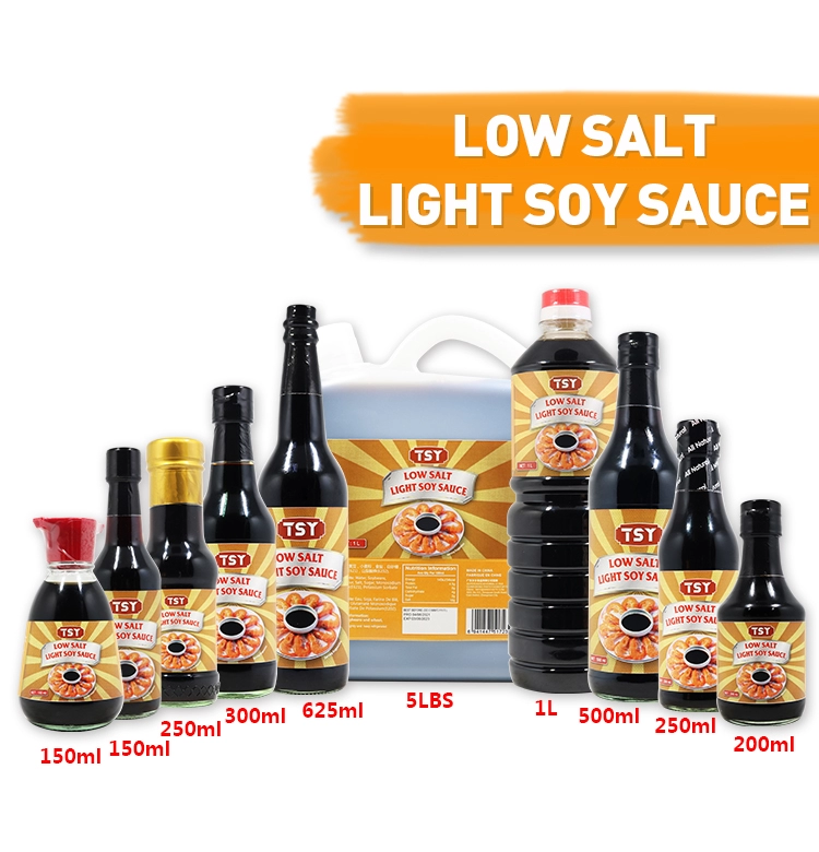 500 ml de molho de soja sem MSG com baixo teor de sal