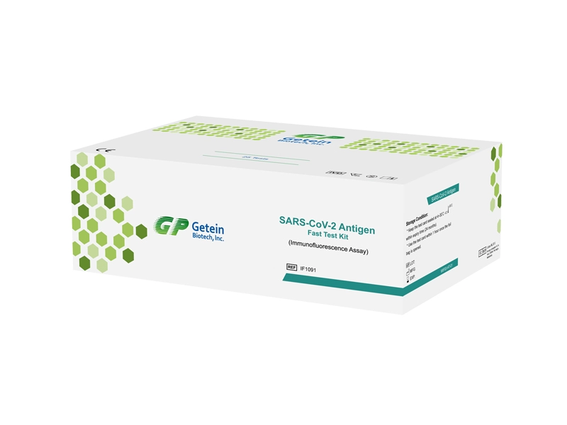 Kit de teste rápido de antígeno COVID-19 SARS-CoV-2 (ensaio de imunofluorescência)