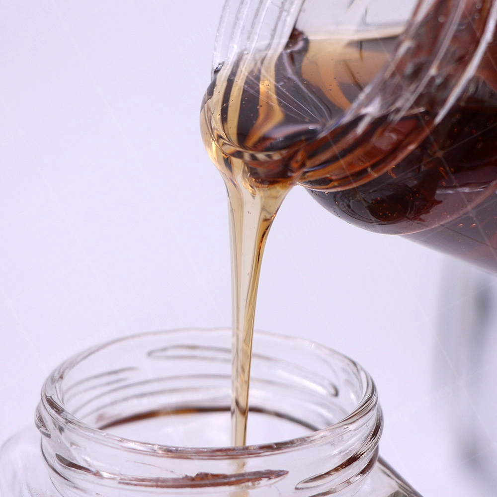 Apicultura a granel de mel de jujuba natural puro âmbar