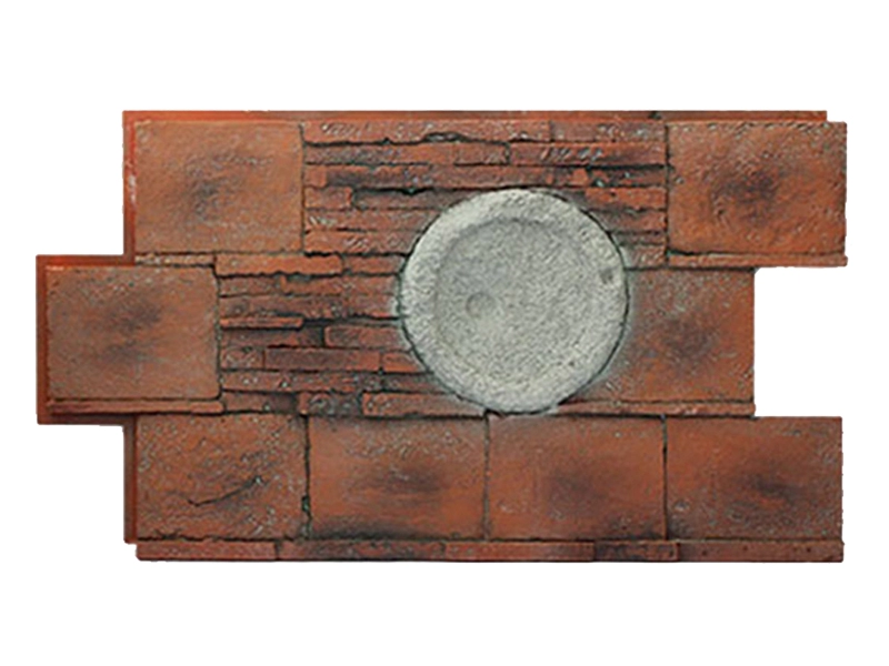 Painel de parede de tijolo falso com design de textura natural