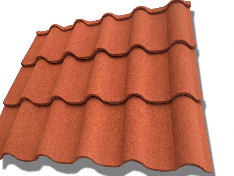 Melhor material de construção para telhados de metal revestido de pedra telhas de telhas