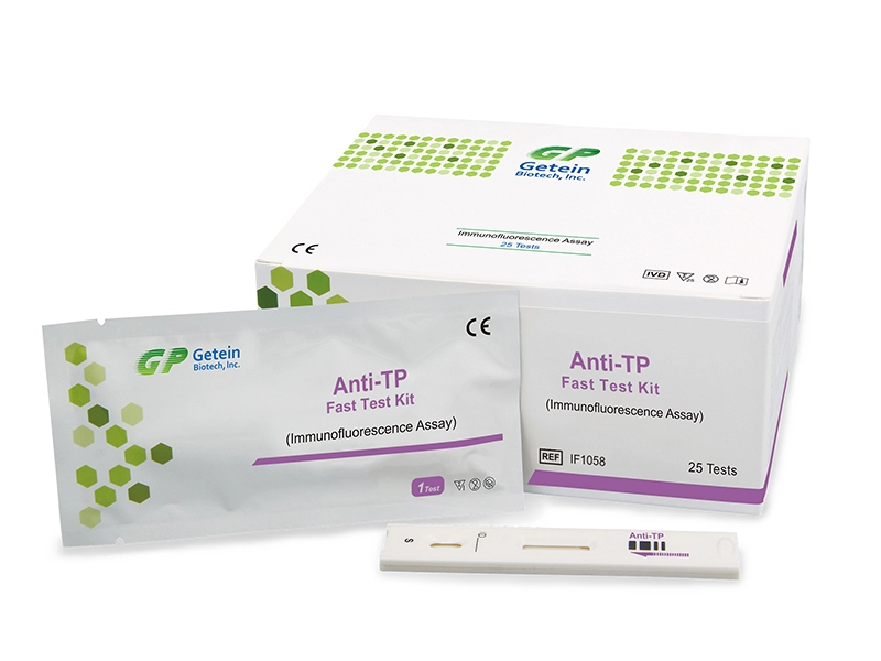 Kit de teste rápido anti-TP (ensaio de imunofluorescência)