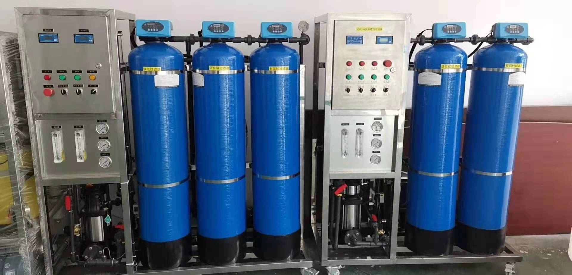 Novo equipamento de tratamento de água de osmose reversa atualizado para purificação industrial de 99,8% para beber sistema RO