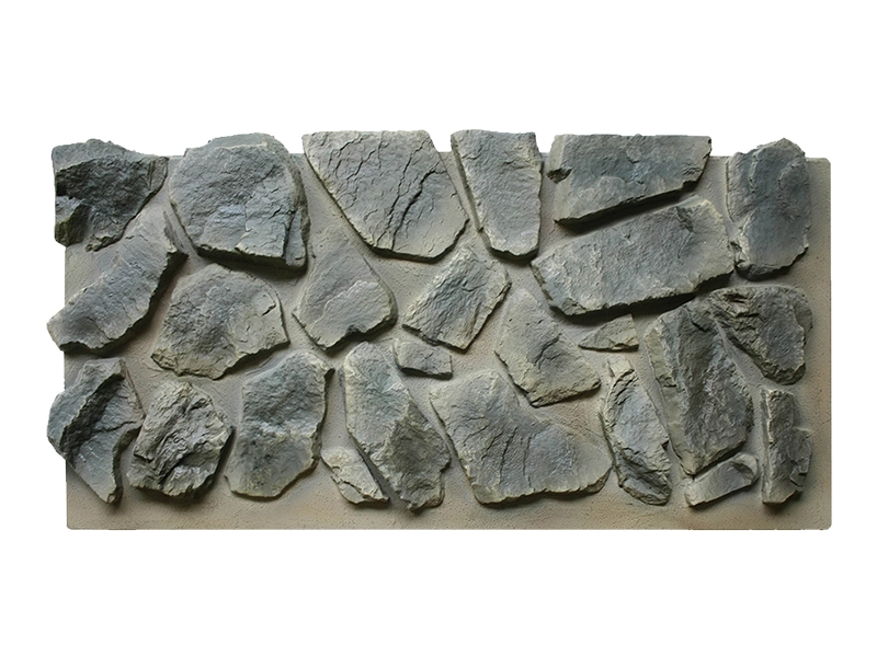 Painel de parede de pedra decorativa leve PU