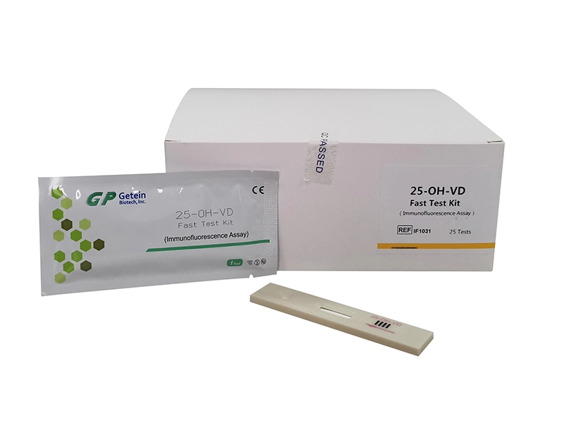 Kit de teste rápido 25-OH-VD (ensaio de imunofluorescência)
