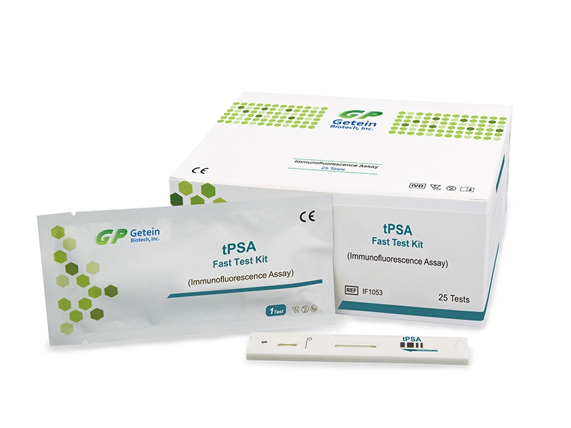 Kit de teste rápido tPSA (ensaio de imunofluorescência)