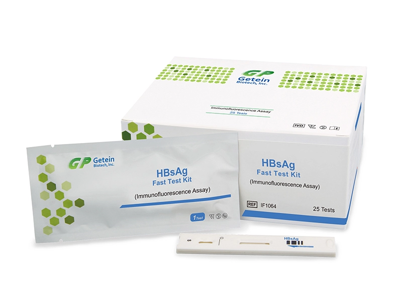 Kit de teste rápido HBsAg (ensaio de imunofluorescência)