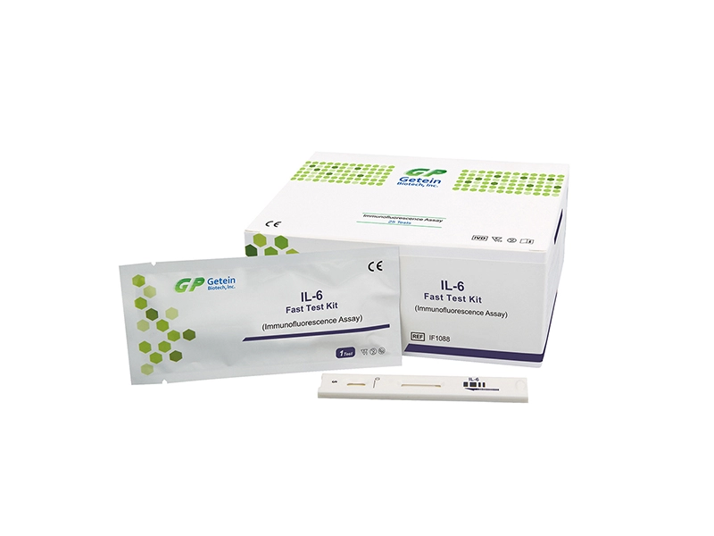 Kit de teste rápido de IL-6 (ensaio de imunofluorescência)