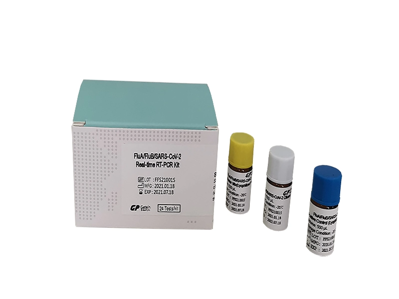 Kit de RT-PCR em tempo real FluA/ FluB/ SARS-CoV-2