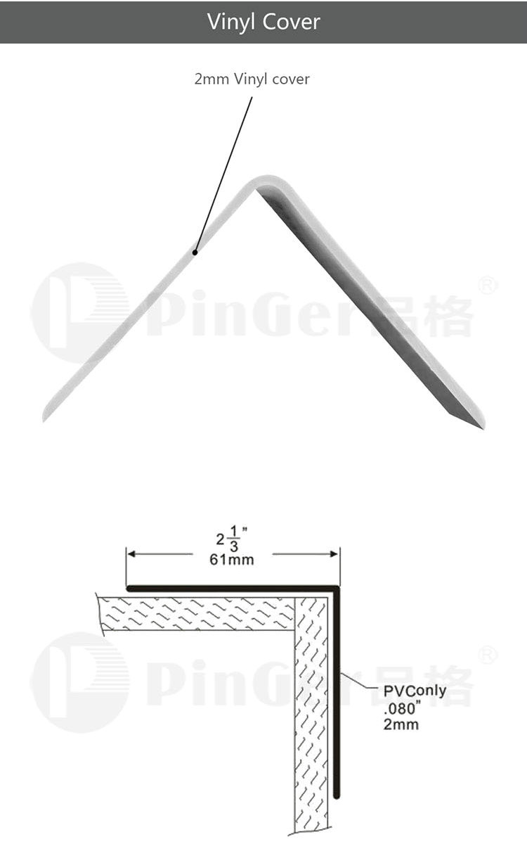 PVC Fire Retardant Corner Protector for walls