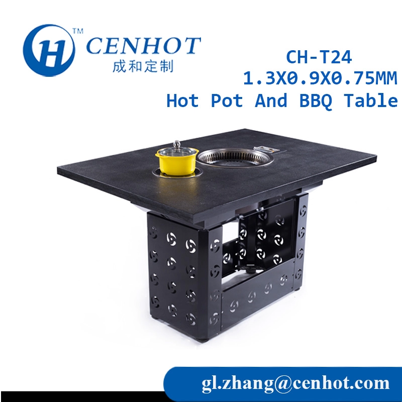 Panela de metal quadrado e mesa de churrasco para venda fornecedor CH-T24 - CENHOT