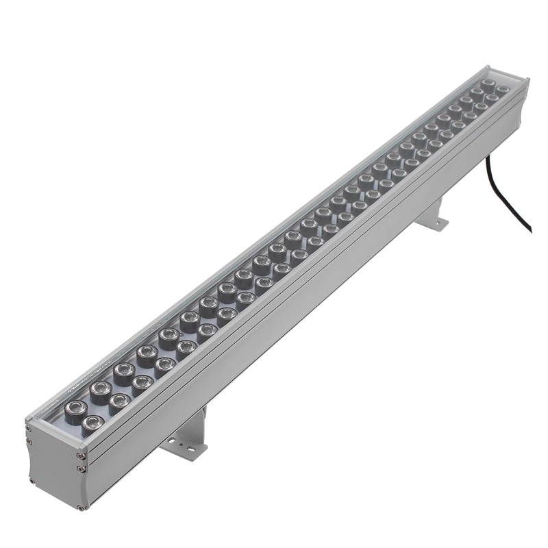 Lavadora de parede LED IP65 54x1W com controlador DMX