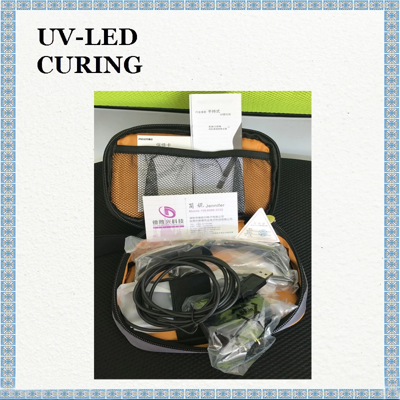 Sistema de cura UV portátil caneta de cura UV interruptor de contato conector USB 365nm 395nm
