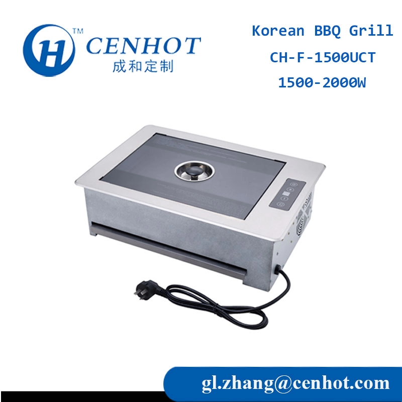 Fornecedores de grelhas de mesa de churrasco coreanas quadradas internas fabricantes - CENHOT