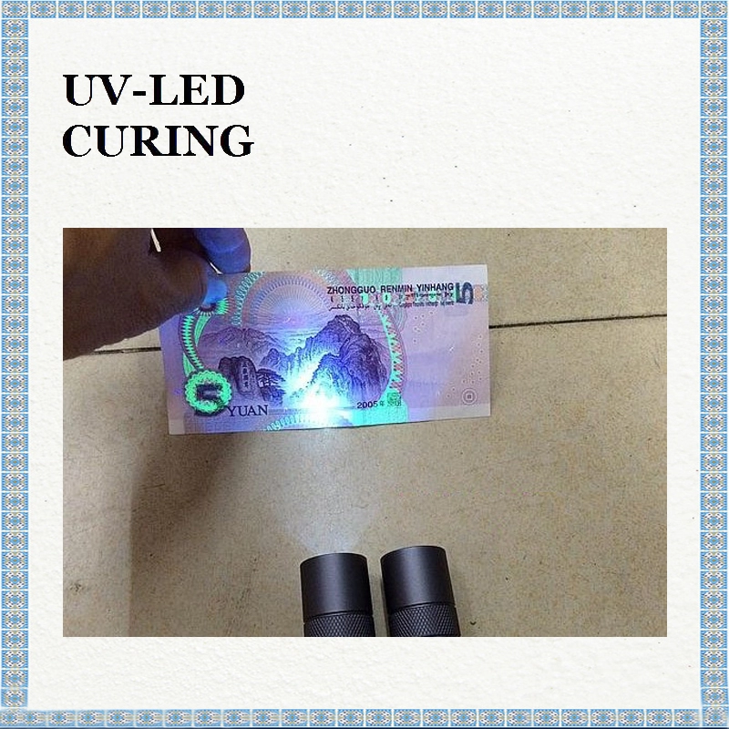 Coreia 5W UV LED 365nm Lanterna Detecção Fluorescente
