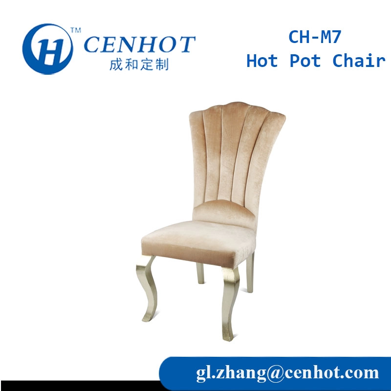 Cadeiras de restaurante exclusivas com assento direto na fábrica de cadeiras de jantar na China - CENHOT