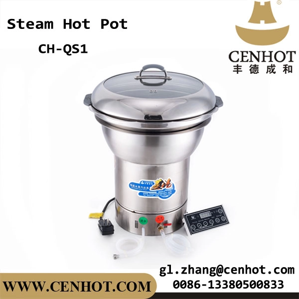 Panela quente a vapor inteligente de aço inoxidável CENHOT para restaurante