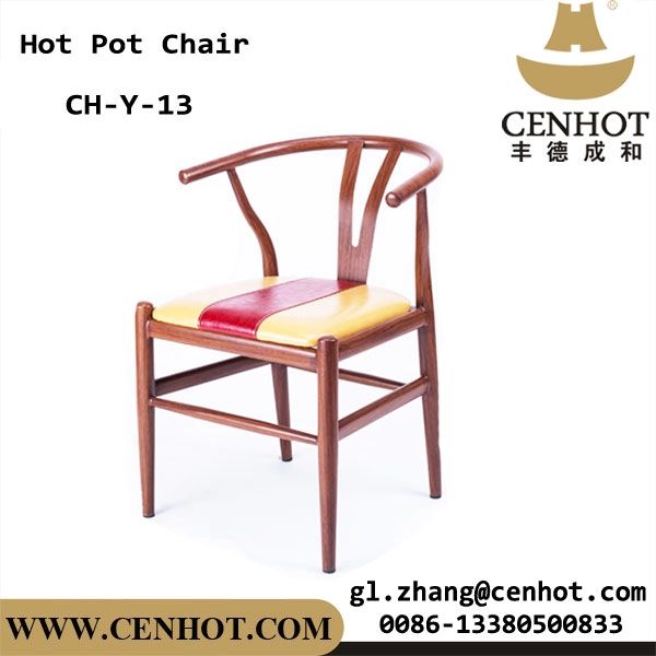Cadeiras de jantar estilo café e restaurante CENHOT Metal