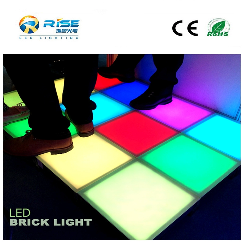 Luz de tijolo de pista de dança LED 300x300mm