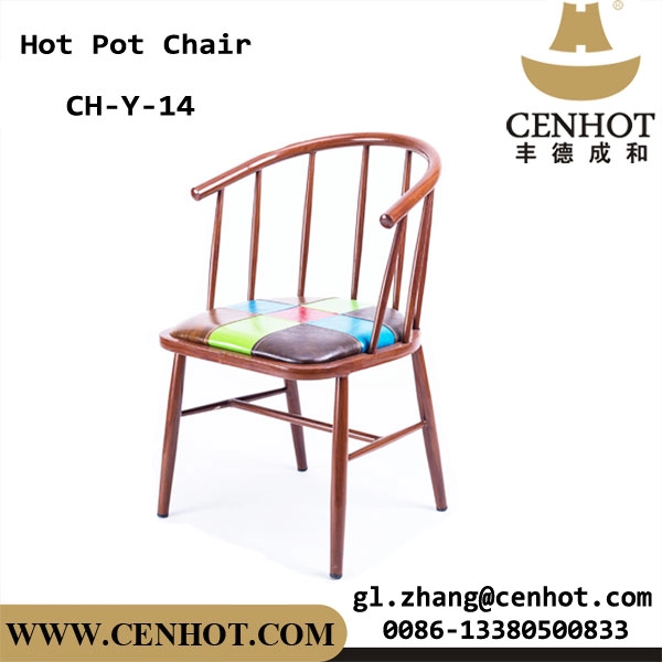 Cadeiras comerciais de restaurante com estrutura metálica CENHOT para venda