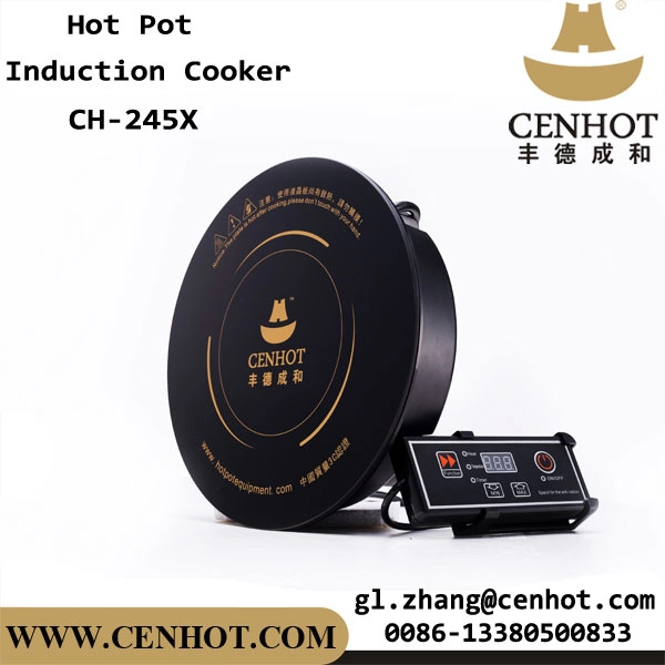 Placa de indução portátil comercial de controle de linha CENHOT para restaurante hotpot