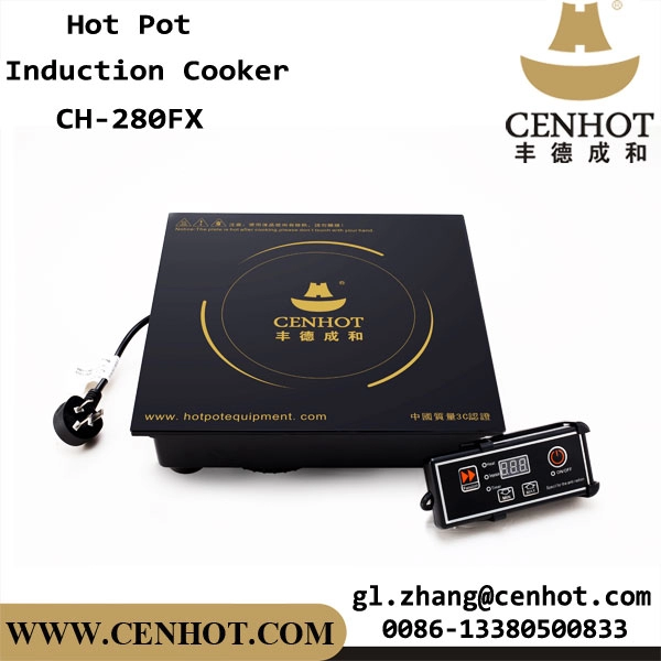 Forno eletromagnético comercial CENHOT panela quente para restaurante