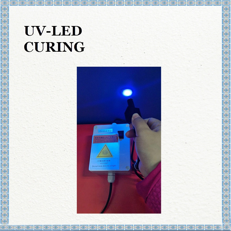 Máquina de cura de LED UV padrão internacional universal oferece alta potência 10 W 365 nm