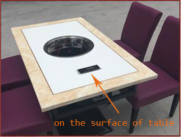 A-caixa-de-controle-na-superfície-da-mesa-de-panela-quente-CENHOT