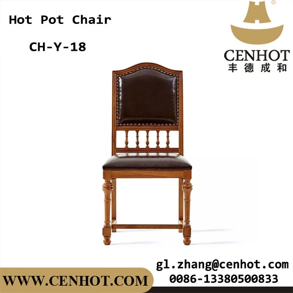 Cadeiras de restaurante de panela quente de madeira de alta qualidade CENHOT para venda