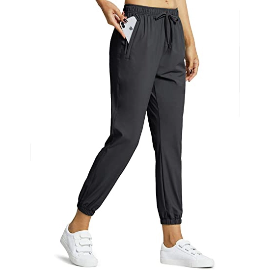 Calça de jogging feminina atlética de corrida de secagem rápida corrida caminhada treino