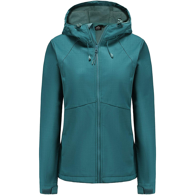 Fleece Lined Softshell Waterproof Jacket