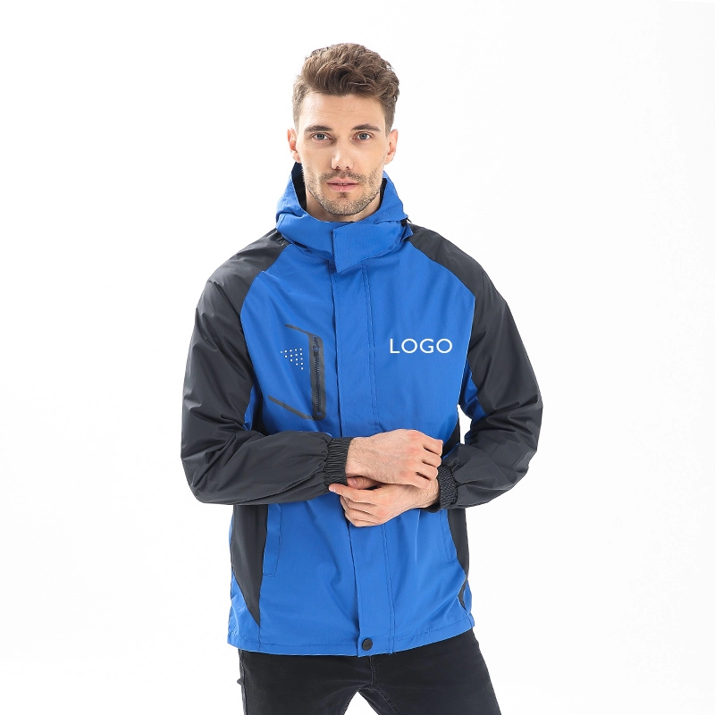 Jaquetas masculinas de escalada para esportes ao ar livre personalizadas jaqueta de chuva de segurança