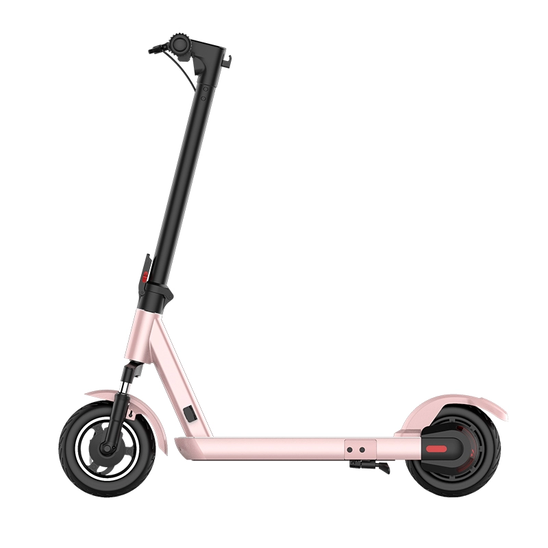 Scooter elétrico adulto dobrável Kuickwheel S1-C PRO rosa feminino