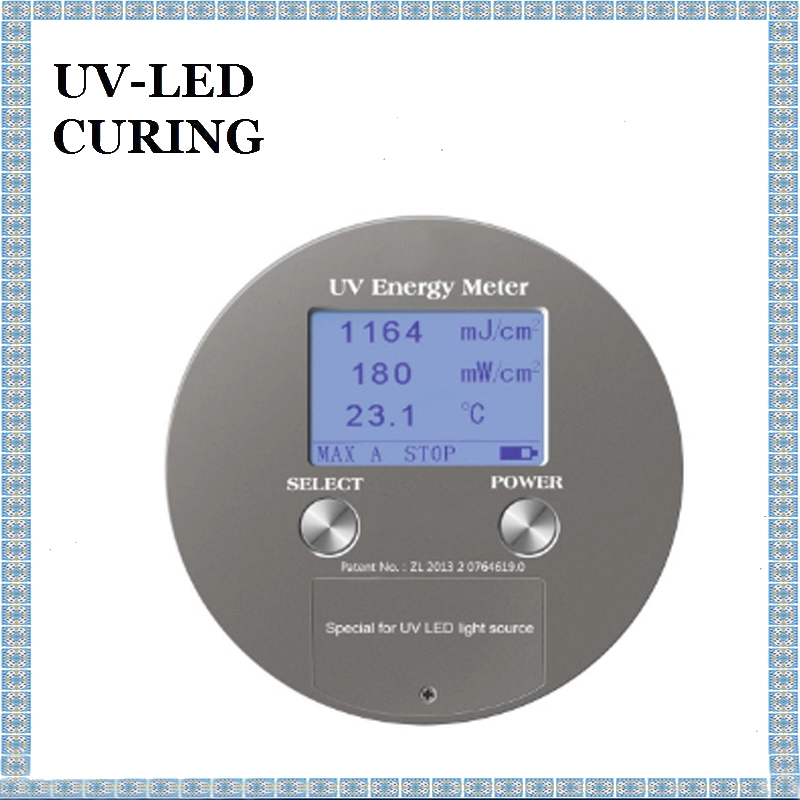 Medidor de energia UV UV Power Puck para 340nm a 420nm UV LED UV Cura UV