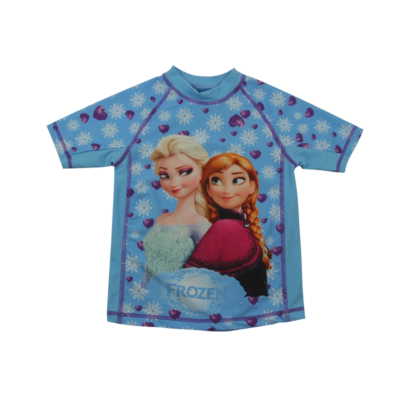 Camisas Disney's Frozen Girls Rash Guard