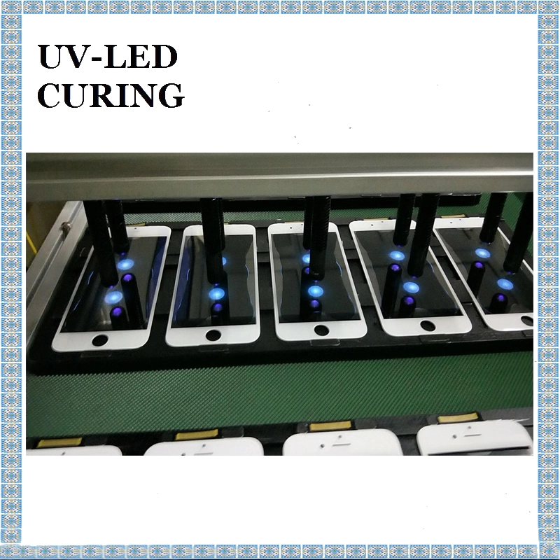 Máquina de cura de ponto LED para linha de transmissão de PVC