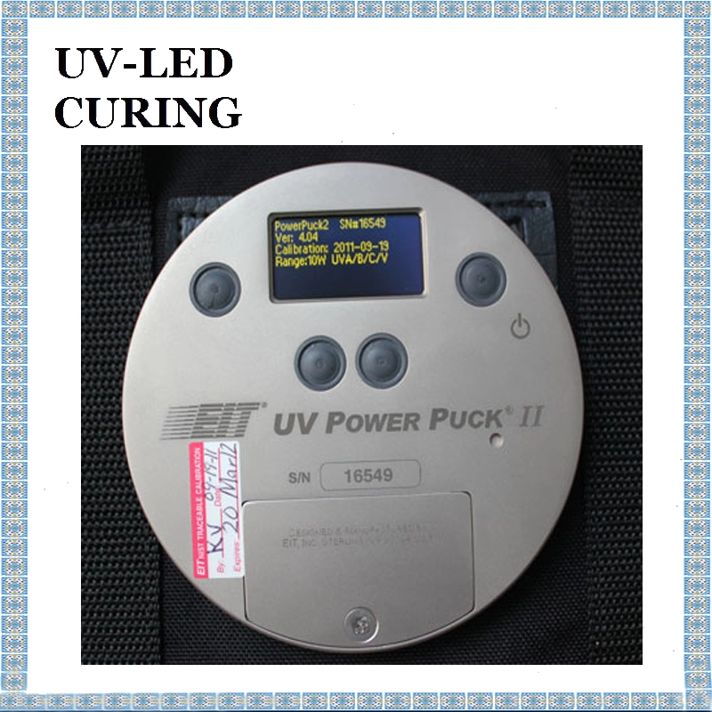 EIT UV Power Puck II Medidor de Irradiação Ultravioleta Medidor UV 4 Bandas UV Medindo Intensidade Energia Temperatura