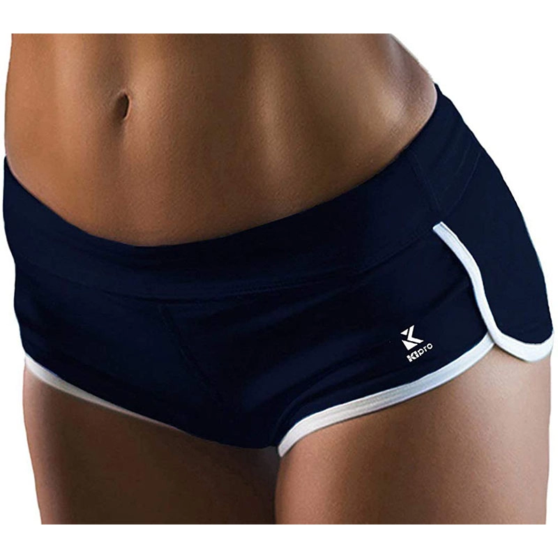 Shorts feminino ativo fitness esportivo yoga booty shorts para treino de corrida na academia